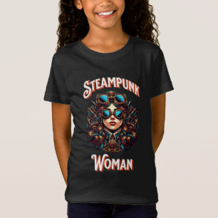スティームパンク女性 Tシャツ