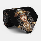 スティームパンク女王 ネクタイ (ロール)