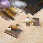 スティームパンク復活祭バニーエンジェルナイトの弟子 ジグソーパズル (側面)