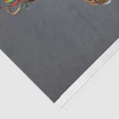 スティームパンク明るい色のアリゲーターデコパージュ 薄葉紙 (詳細)