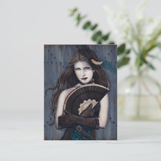 スティームパンク暗殺者はがき ポストカード (スタンド正面)