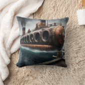 スティームパンク水中海ライナー クッション (ブランケット)