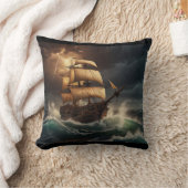 スティームパンク水中海ライナー クッション (ブランケット)