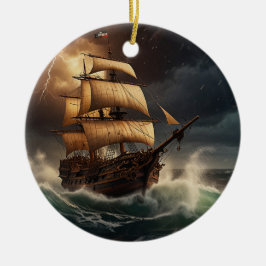 スティームパンク水中海ライナー セラミックオーナメント