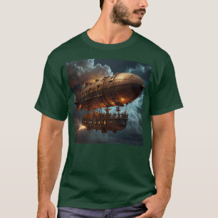 スティームパンク水中海ライナー Tシャツ
