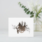 スティームパンク海賊船 ポストカード (スタンド正面)