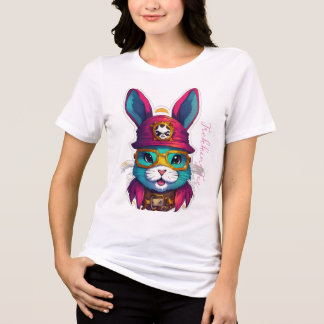 スティームパンク猫キャプテン トライブレンドTシャツ