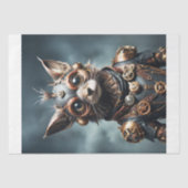 スティームパンク猫革命 – デコページ –  薄葉紙 (正面)