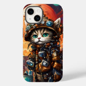 スティームパンク猫I Case-Mate iPhoneケース (裏面)