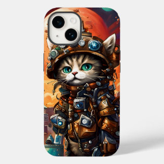 スティームパンク猫I Case-Mate iPhone 14ケース