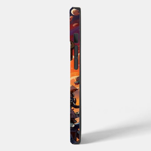 スティームパンク猫I Case-Mate iPhoneケース (裏面 / 左)