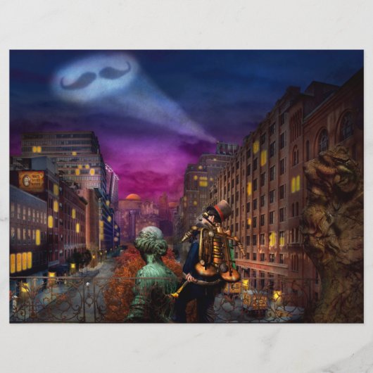 スティームパンク素晴らし- The Mustachio チラシ (正面)