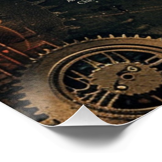 スティームパンク結婚ノワールの席表 ポスター (コーナー)