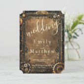 スティームパンク結婚ノワール事件 招待状 (スタンド正面)