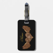 スティームパンク翼ハートとギアThunder_Cove ラゲッジタグ (裏面縦)