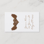 スティームパンク翼ハートとギアThunder_Cove 名刺 (正面)