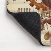 スティームパンク翼ホットエアバルーン マウスパッド (コーナー)