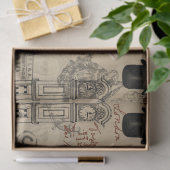 スティームパンク英紳士と時計 薄葉紙 (ギフト)