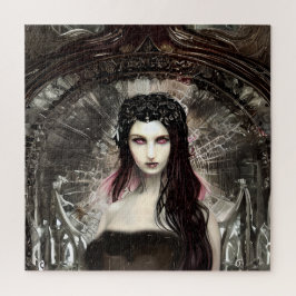 スティームパンク落ちたエンジェル |ダークアート ジグソーパズル