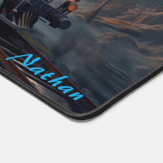 スティームパンク表現サンセットクリエイティブマインド デスクマット (コーナー)