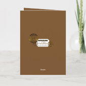 スティームパンク誕生日パートナーメタルギアギター カード (裏面)