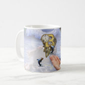 スティームパンク誕生日レターB コーヒーマグカップ (正面左)