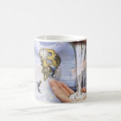 スティームパンク誕生日レターB コーヒーマグカップ (中央)