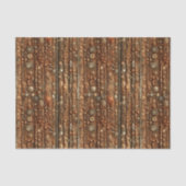 スティームパンク錆びたブロンズ模様BN5デコページ 薄葉紙 (正面)