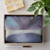 スティームパンク雄ライオンパープル薄紫デコペ紙 薄葉紙 (ギフト)