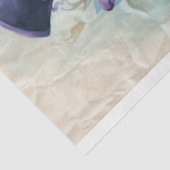 スティームパンク雄ライオンパープル薄紫デコペ紙 薄葉紙 (詳細)