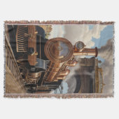 スティームパンク離れトレインのロンドン スローブランケット (正面)
