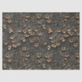 スティームパンク離れラスティの花とデコページ 薄葉紙 (正面)