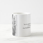 スティームパンク音楽マン コーヒーマグカップ (中央)