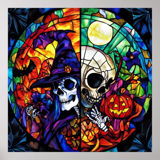 スティームパンク魔女アートポスター ポスター (正面)