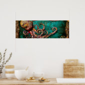 スティームパンク – クラーケンの物語 ポスター (キッチン)