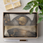 スティームパンク・ゴールデン・ドードル：デカお洒落ップページ 薄葉紙 (ギフト)