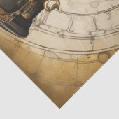 スティームパンク・ゴールデン・ドードル：デカお洒落ップページ 薄葉紙 (詳細)