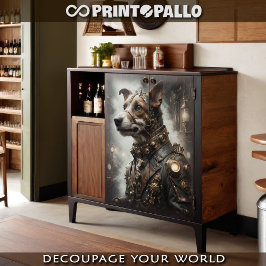 スティームパンク・ジャック・ラッセル・テリア 薄葉紙