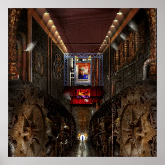 スティームパンク – ディストピア協会 ポスター (正面)