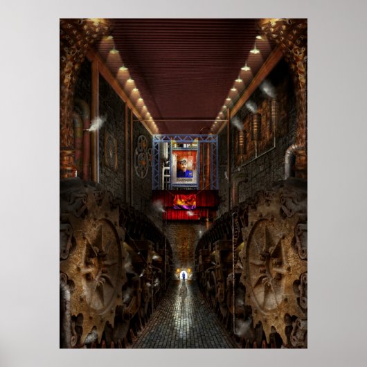 スティームパンク – ディストピア協会 ポスター (正面)