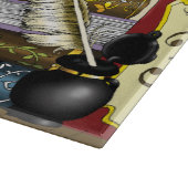 スティームパンク・ドラゴンのポションズ・ブックス カッティングボード (角)