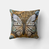 スティームパンク・バタフライ クッション (裏面)