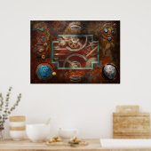 スティームパンク:パンドラ(PANDORA)の箱 ポスター (キッチン)