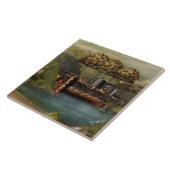 スティームパンク – 飛行船 – ザオリジナルノアの箱舟 タイル (側面)