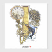 スティームパンクCapital I彫刻シール シール (シート)