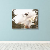 スティームビソン キャンバスプリント (インサイチュ (ウッドフロア))