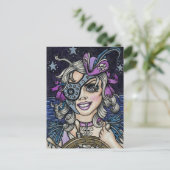 スティームフェイス#10ステームパンク海賊 ポストカード (スタンド正面)