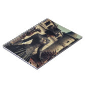 スティームプンビクトリアンク工業レディードラゴンライダー ノートブック (左側)