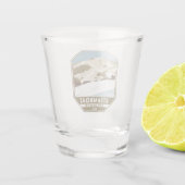 スティームボートスキーエリアウィンターコロラド ショットグラス (裏面)