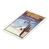 スティームボート春コロラドのヴィンテージ旅行ポスター マグネット (左側)